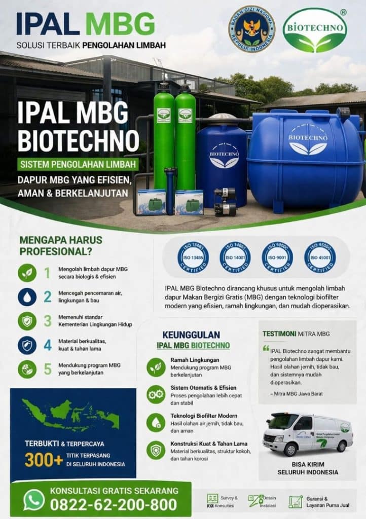 ipal biotech, ipal mbg, ipal dapur mbg, ipal sppg, ipal dapur sppg, ipal bgn, ipal dapur bgn, ipal dapur restoran, ipal kitchen, ipal restoran, ipal cafe, grease trap